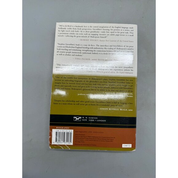 Will in the World Book Paperback 2004 English W.W. Norton & Co 430 pages READ - Picture 3 of 7